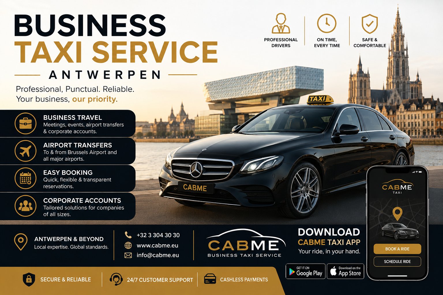 Get the CabMe app — razatec